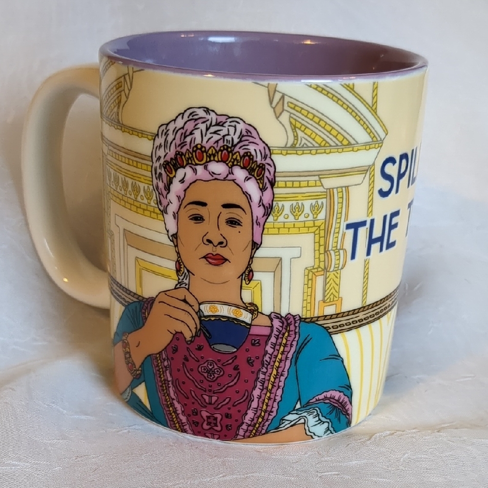 Bridgerton Spill The Tea Coffee Mug Cup The Found Gifts TV Show Character Funny